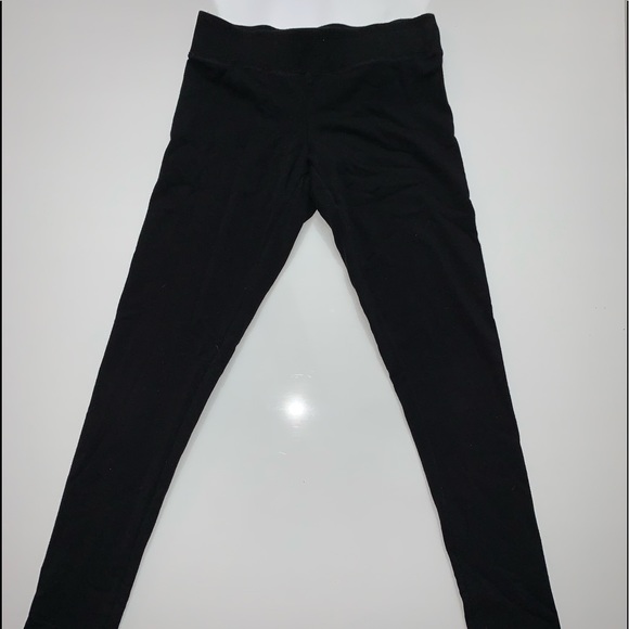 Black Cotton Leggings - Picture 2 of 3